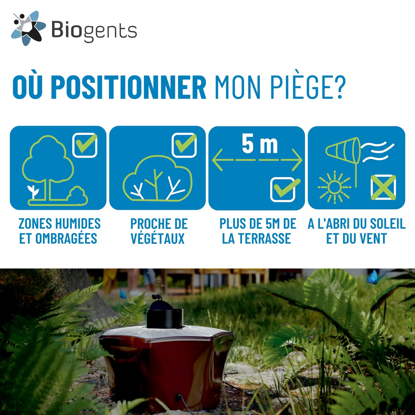 Piège anti-moustique extérieur – BG-Mosquitaire | Biogents