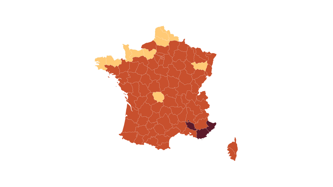 Carte du moustique tigre en France 2026 — 81 départements colonisés
