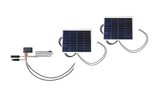 Kit solaire 2.0 — Pour BG-Protector (2 panneaux 50W + contrôleur IP68)