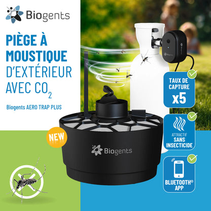 Piège anti-moustique extérieur Aero Trap – Efficace contre le moustique tigre | Biogents