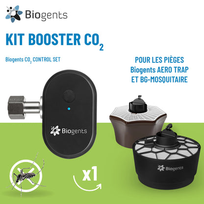 Kit booster CO₂ — Pour Aero Trap & BG-Mosquitaire (multiplie par 5 les captures)