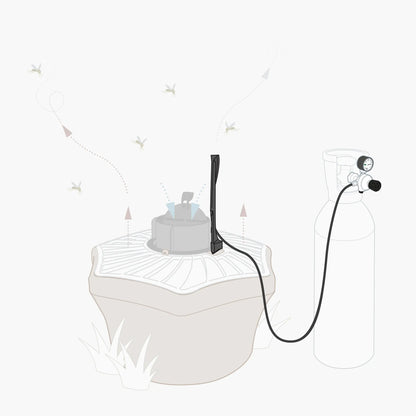 BG Booster — Raccord CO₂ pour BG-Mosquitaire (génération précédente)